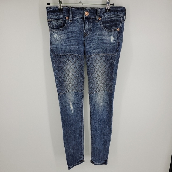 Express Jeans Stella Low Rise Legging Jeans - Picture 3 of 6